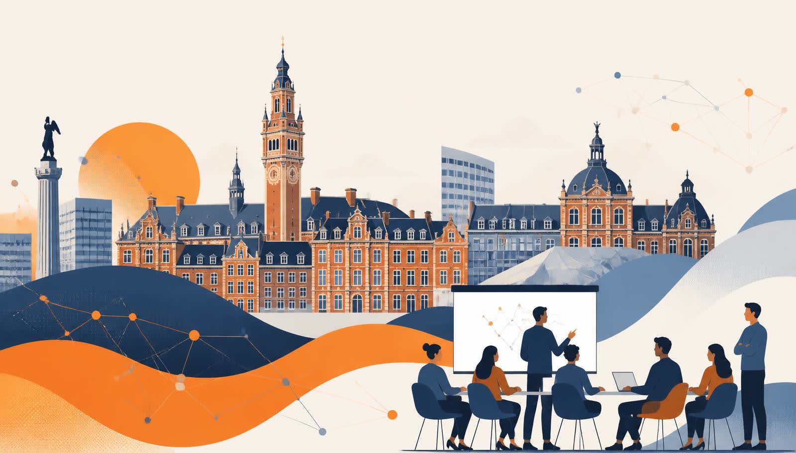 Top 10 des formateurs en IA à Lille et dans les Hauts-de-France
